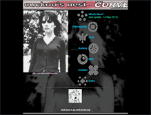 Tablet Screenshot of curve-online.co.uk